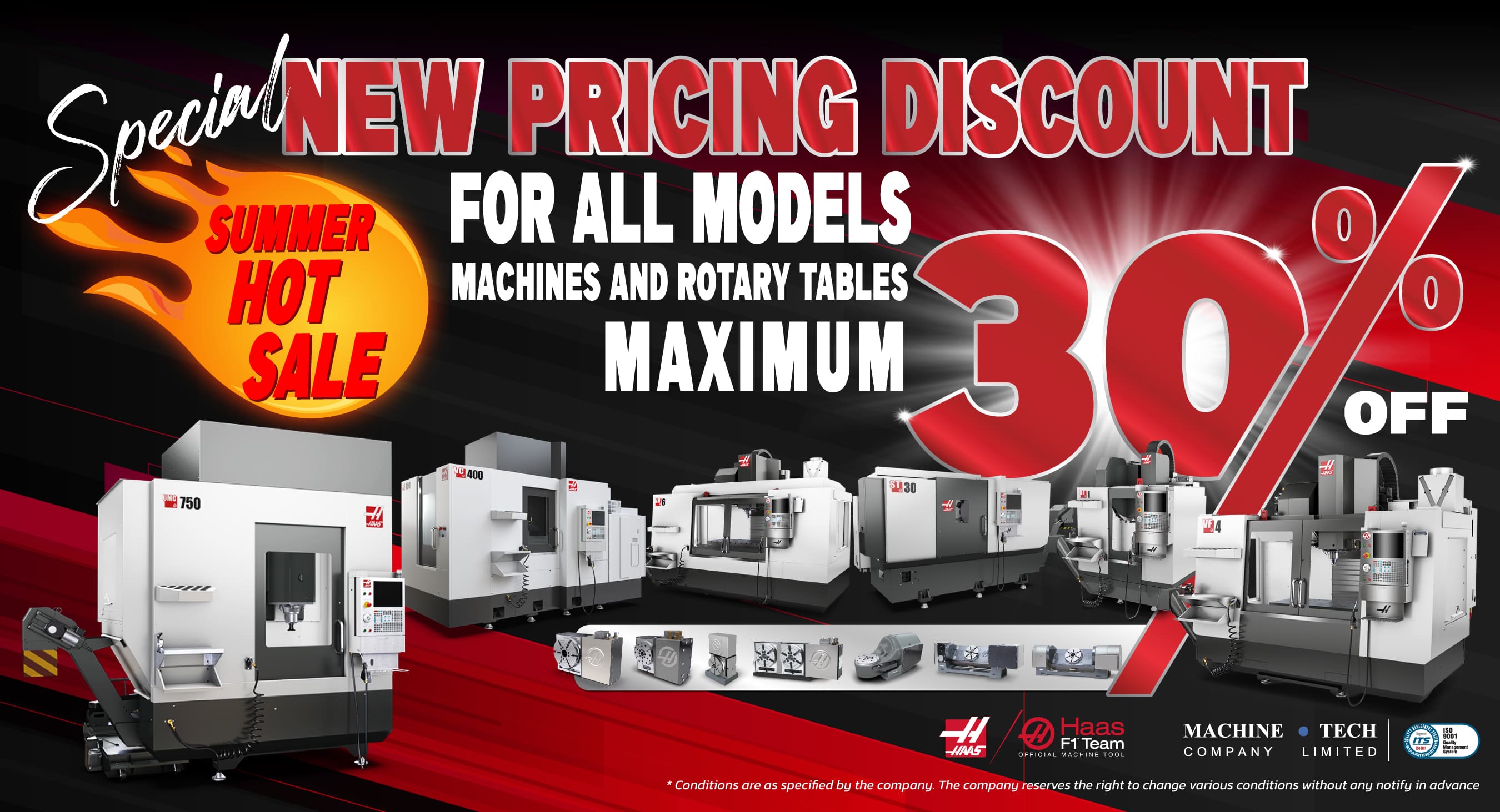 HAAS NEW Pricing 30%